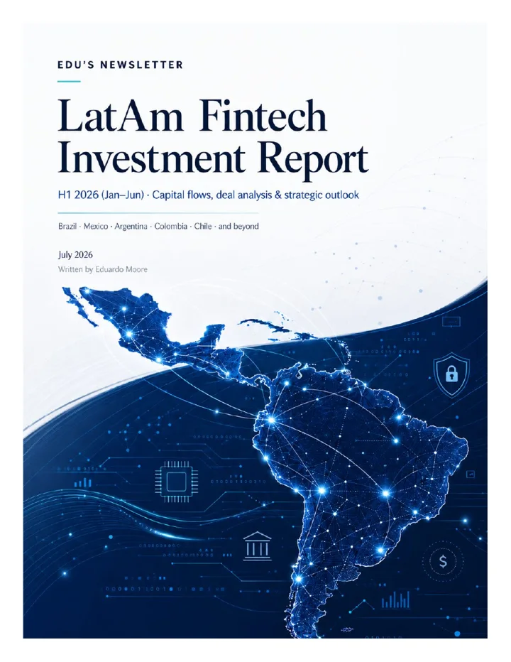 Cover of LatAm Fintech Investment Report: H1 2026
